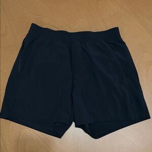 Lululemon Men's Black 5” Linerless Shorts